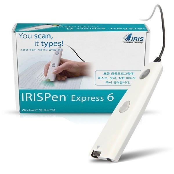 [I.R.I.S] IRISPen(아이리스펜) Express 6 Asian (일반형)OCR 문자인식 펜스캐너